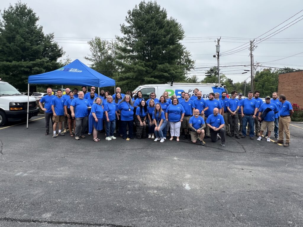 Lexington, KY team posing together